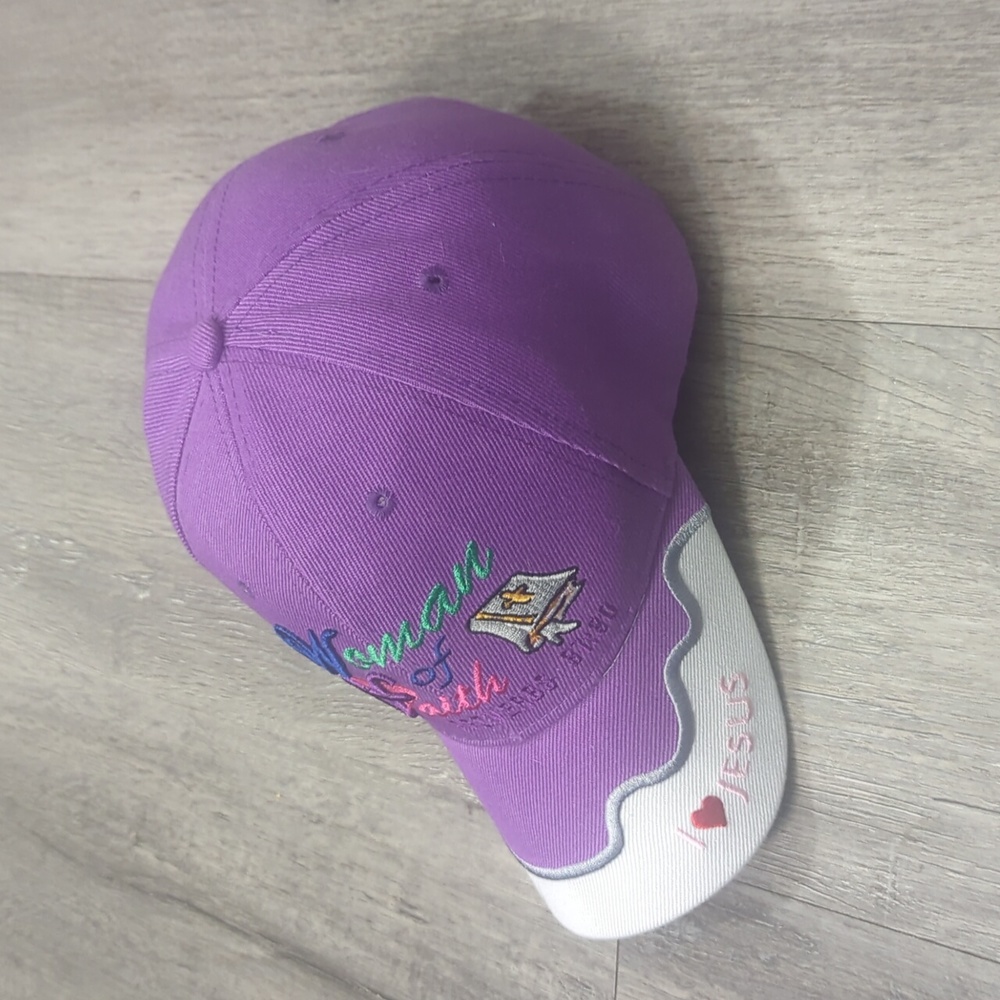I Love Jesus " Woman of Faith Proverbs 31:30" Hats - Picture 2 of 10